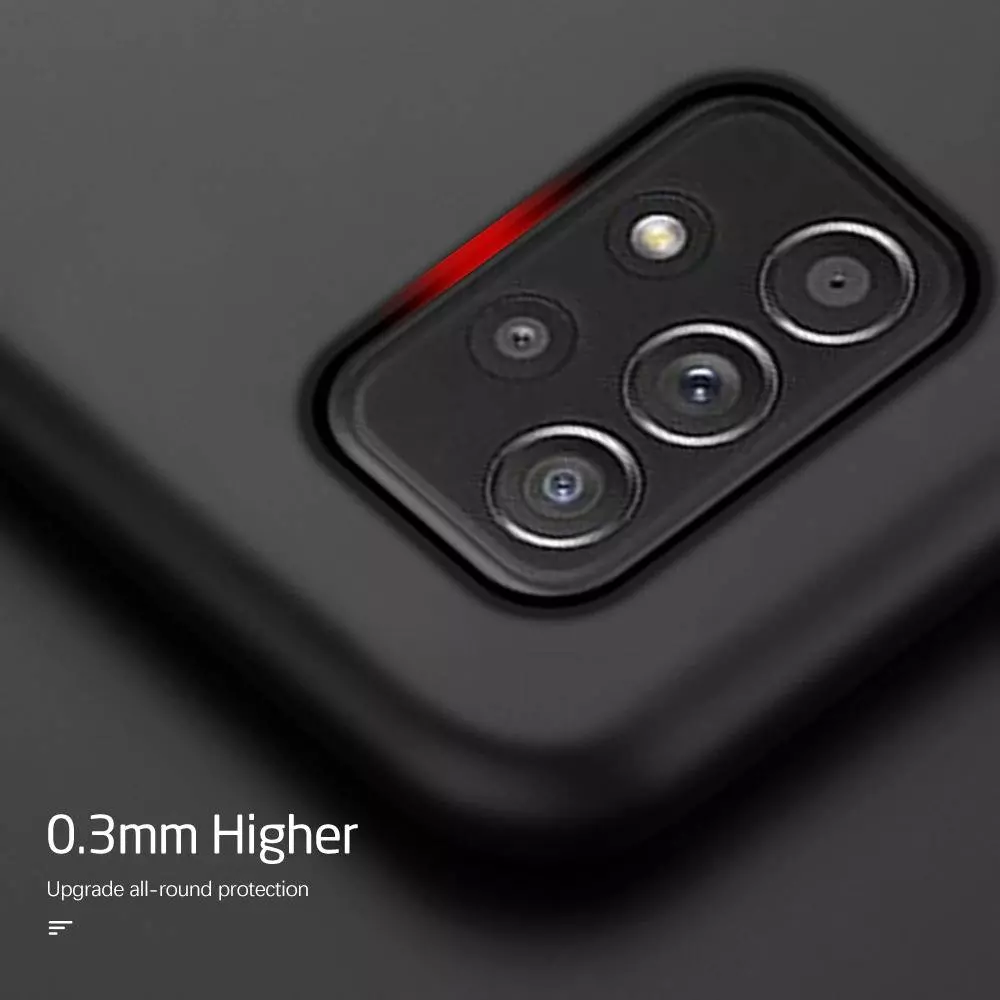 Чехол бампер для Samsung Galaxy A13 Anomaly Silicone (с микрофиброй) Blue (Синий)