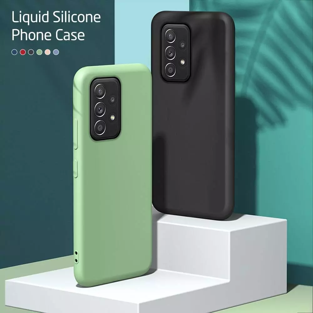 Чохол бампер для Samsung Galaxy A13 Anomaly Silicone (з мікрофіброю) Camellia (Камелія)