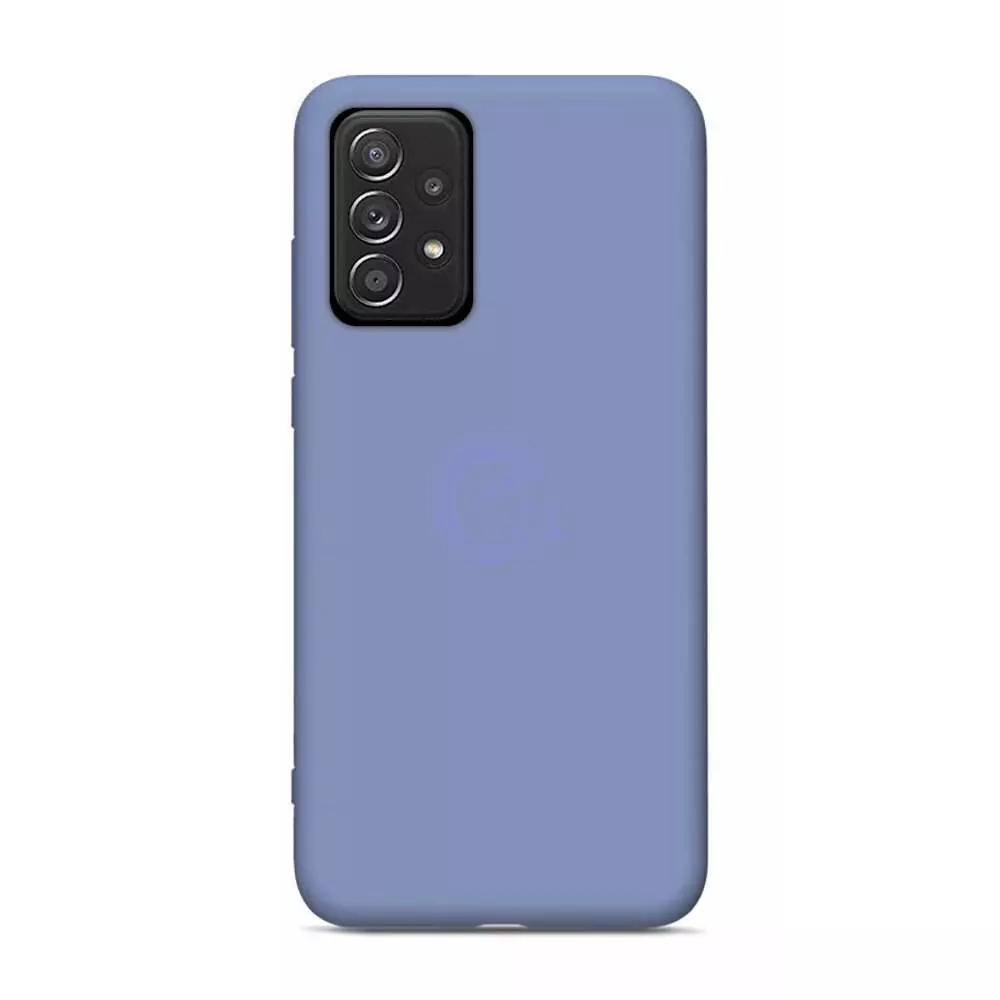 Чехол бампер для Samsung Galaxy A23 5G / Galaxy A23 Anomaly Silicone (с микрофиброй) Purple (Пурпурный)
