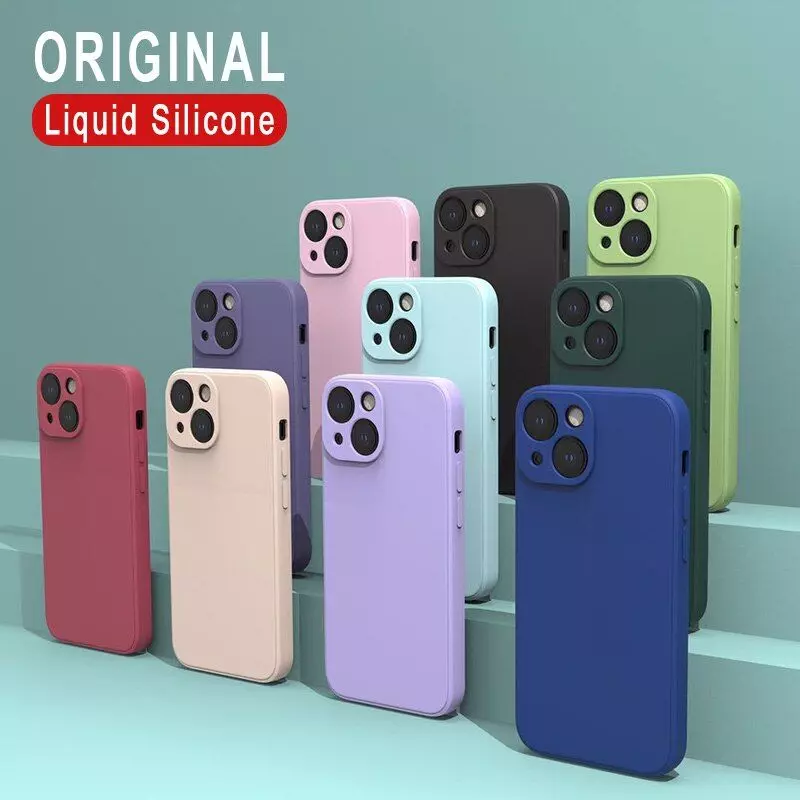 Чохол бампер для iPhone 14 Anomaly Silicone (з мікрофіброю) Red (Червоний)