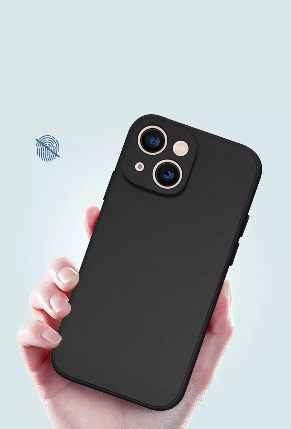 Чехол бампер для iPhone 14 Plus Anomaly Silicone (с микрофиброй) Red (Красный)