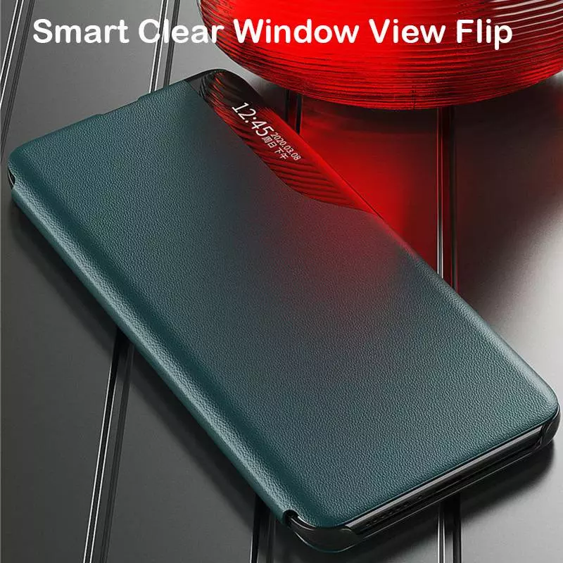 Інтерактивна чохол книжка для Samsung Galaxy A53 5G Anomaly Smart View Flip Green (Зелений)