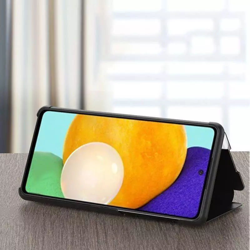 Інтерактивна чохол книжка для Samsung Galaxy A23 5G / Galaxy A23 Anomaly Smart Window Rose Gold (Рожеве золото)