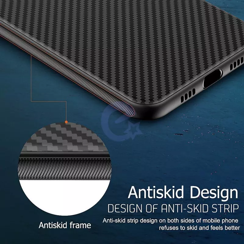 Чехол бампер для Samsung Galaxy A23 5G / Galaxy A23 Anomaly TPU Carbon Black (Черный)