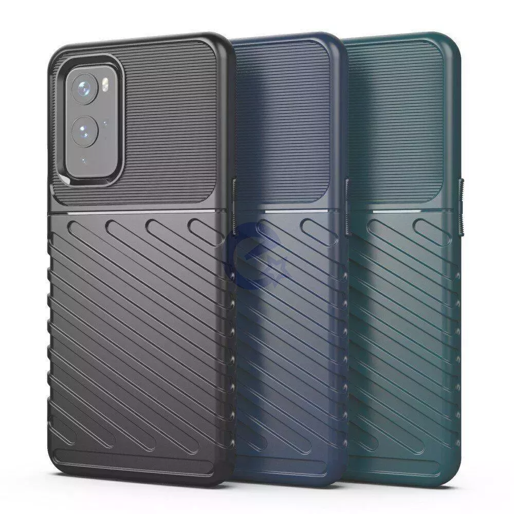 Противоударный чехол бампер для Oppo A17 Anomaly Thunder Black (Черный)