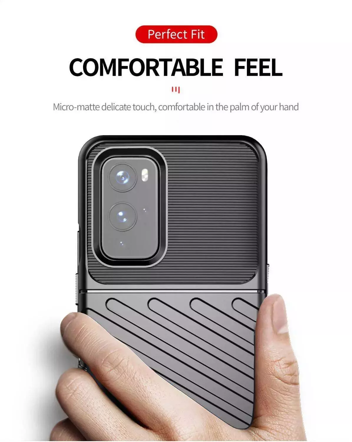 Противоударный чехол бампер для Realme 10 Pro Anomaly Thunder Black (Черный) Противоударный чехол бампер для Realme 10 Pro Anomaly Thunder Black (Черный)