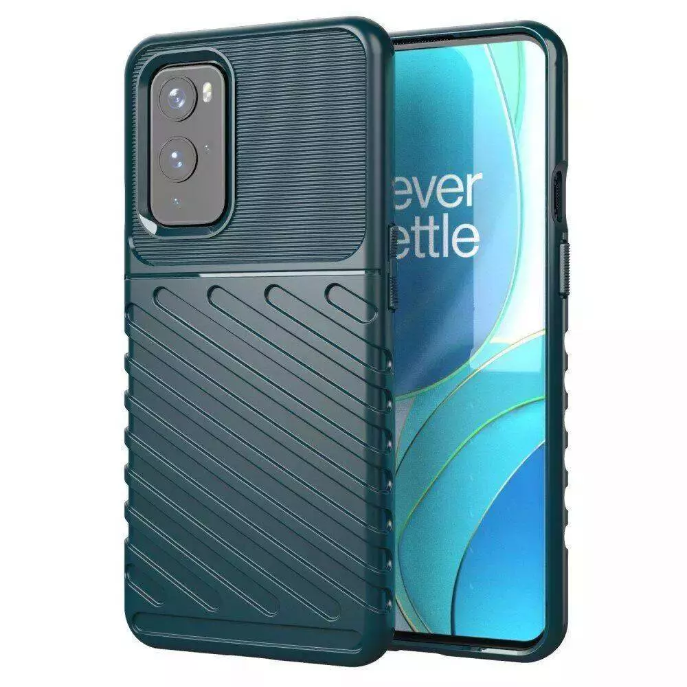 Протиударний чохол бампер для Realme 10 Pro Anomaly Thunder Green (Зелений)