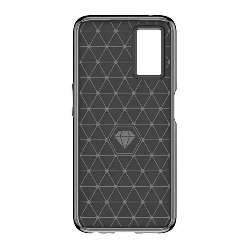 Противоударный чехол бампер для Vivo Y02s Anomaly Thunder Black (Черный)