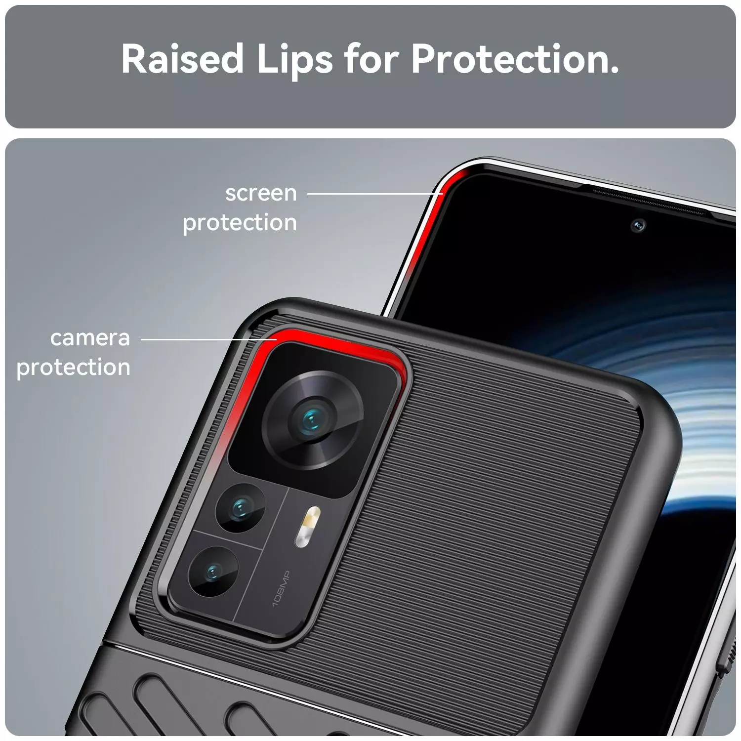 Протиударний чохол бампер для Xiaomi 12 / 12S / 12X Anomaly Thunder Green (Зелений)