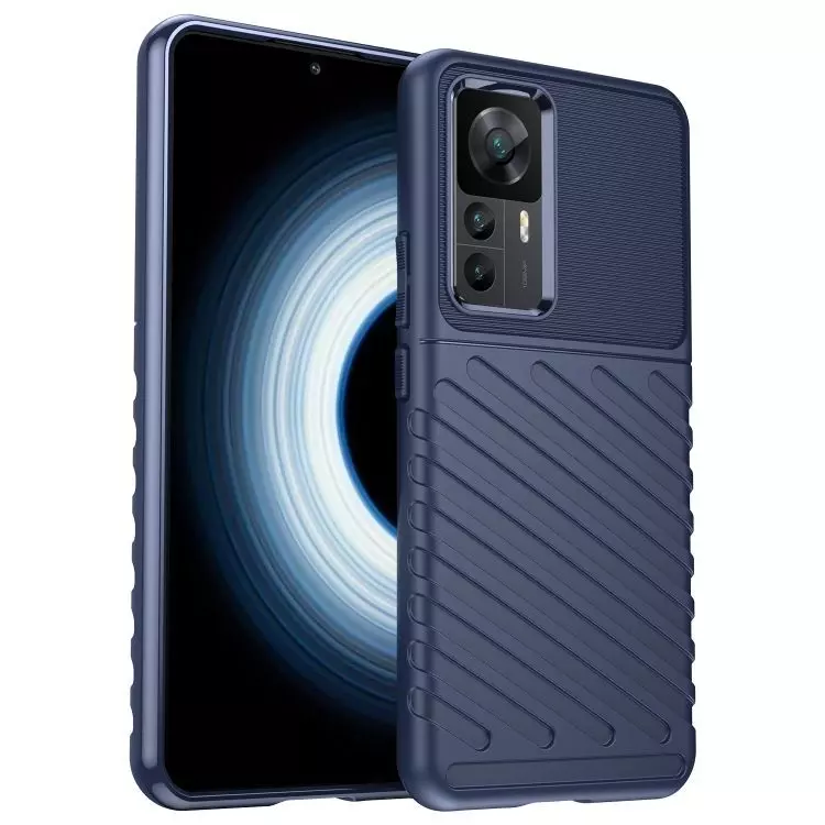 Протиударний чохол бампер для Xiaomi 12 / 12S / 12X Anomaly Thunder Blue (Синій)