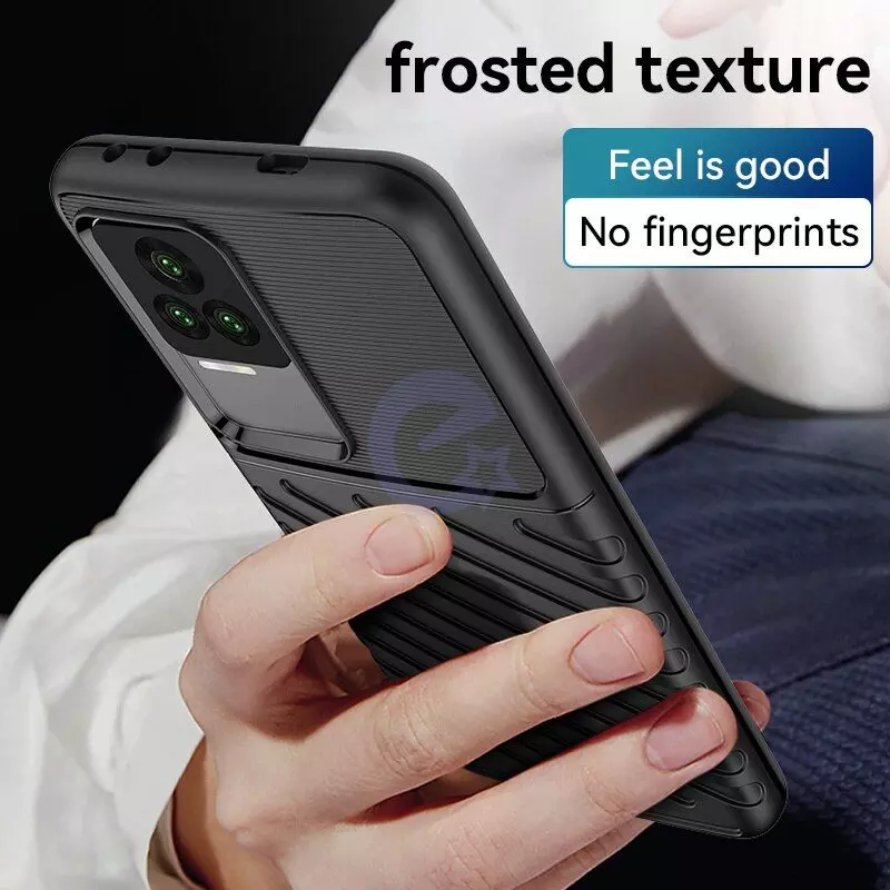 Протиударний чохол бампер для Xiaomi Poco F4 / Redmi K50 / Redmi K50 Pro / Redmi K40S Anomaly Thunder Black (Чорний)