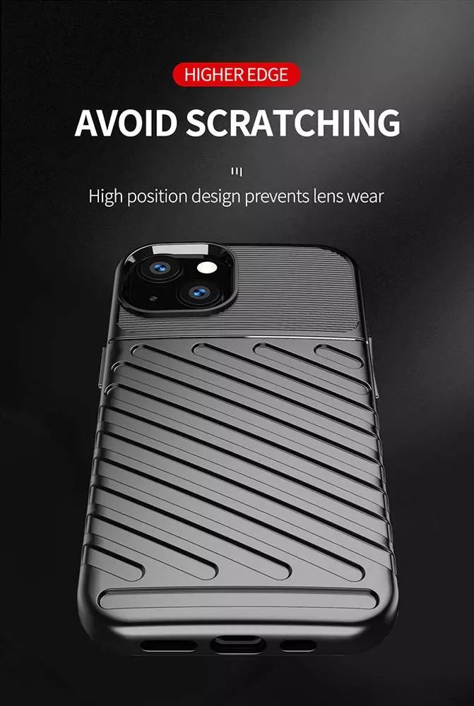 Протиударний чохол бампер для iPhone 14 Anomaly Thunder Blue (Синій)