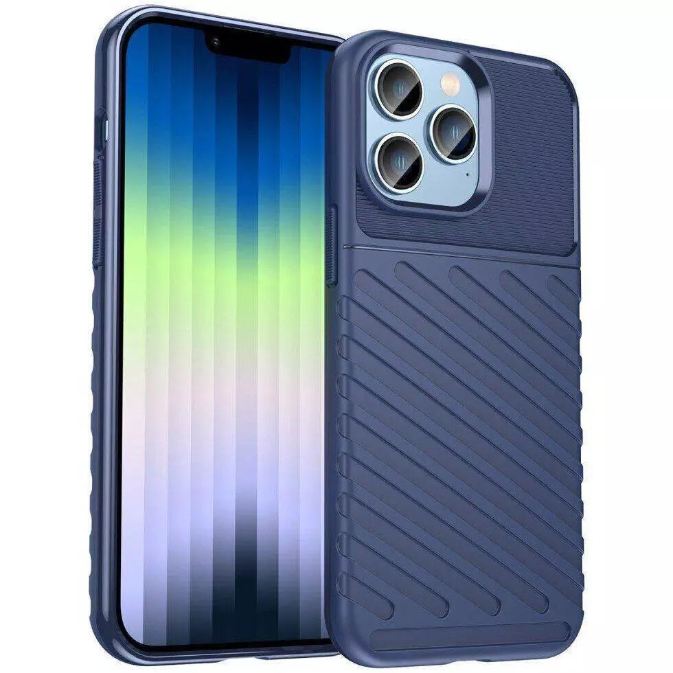 Противоударный чехол бампер для iPhone 14 Pro Max Anomaly Thunder Green (Зеленый)