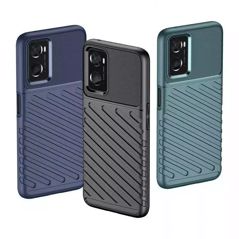 Протиударний чохол бампер для vivo V25 Anomaly Thunder Black (Чорний)