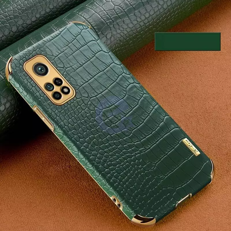 Чехол бампер для Xiaomi Poco X3 GT / Redmi Note 10 Pro 5G Anomaly X-Case Green (Зеленый)