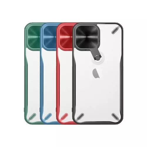 Чохол бампер Nillkin Cyclops (шторка на камеру) для iPhone 14 Pro Red (Червоний) Чохол бампер Nillkin Cyclops (шторка на камеру) для iPhone 14 Pro Red (Червоний)