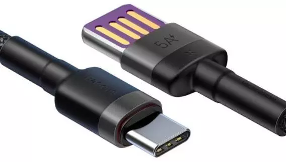 Кабель Baseus Cafule HW Quick Charging 5A, 40W, 1m Black/Grey (Чорний/Сірий) (CATKLF-PG1) Кабель Baseus Cafule HW Quick Charging 5A, 40W, 1m Black/Grey (Чорний/Сірий) (CATKLF-PG1)