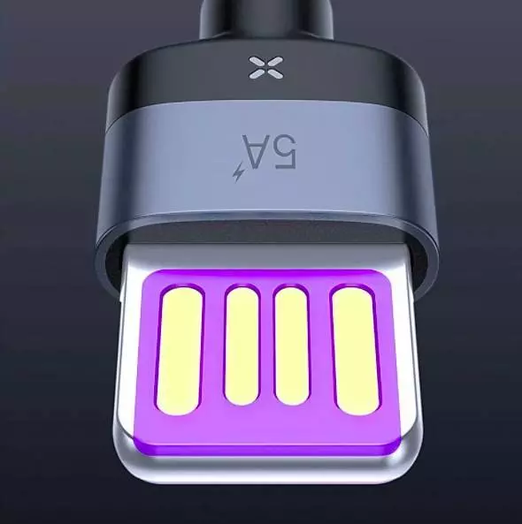 Кабель Baseus Cafule HW Quick Charging 5A, 40W, 1m Black/Grey (Чорний/Сірий) (CATKLF-PG1) Кабель Baseus Cafule HW Quick Charging 5A, 40W, 1m Black/Grey (Чорний/Сірий) (CATKLF-PG1)