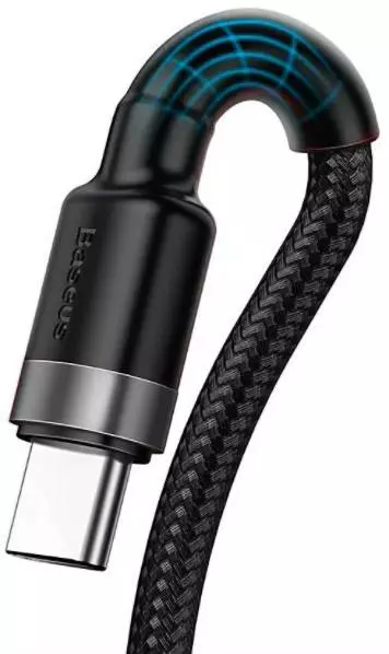 Кабель Baseus Cafule HW Quick Charging 5A, 40W, 1m Black/Grey (Чорний/Сірий) (CATKLF-PG1) Кабель Baseus Cafule HW Quick Charging 5A, 40W, 1m Black/Grey (Чорний/Сірий) (CATKLF-PG1)