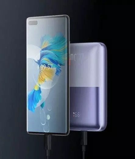 Універсальна батарея Baseus Power Bank 20000mAh Bipow Pro Digital Display PD 22.5W Purple (Пурпурний) (PPQD030105)