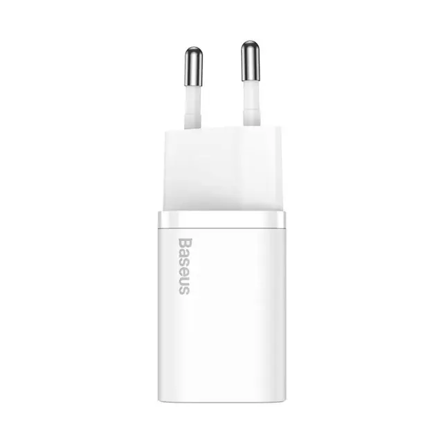 Зарядний пристрій Baseus Super Si Quick Charger 1C 20W White (Білий) (CCSUP-B02) Зарядний пристрій Baseus Super Si Quick Charger 1C 20W White (Білий) (CCSUP-B02)