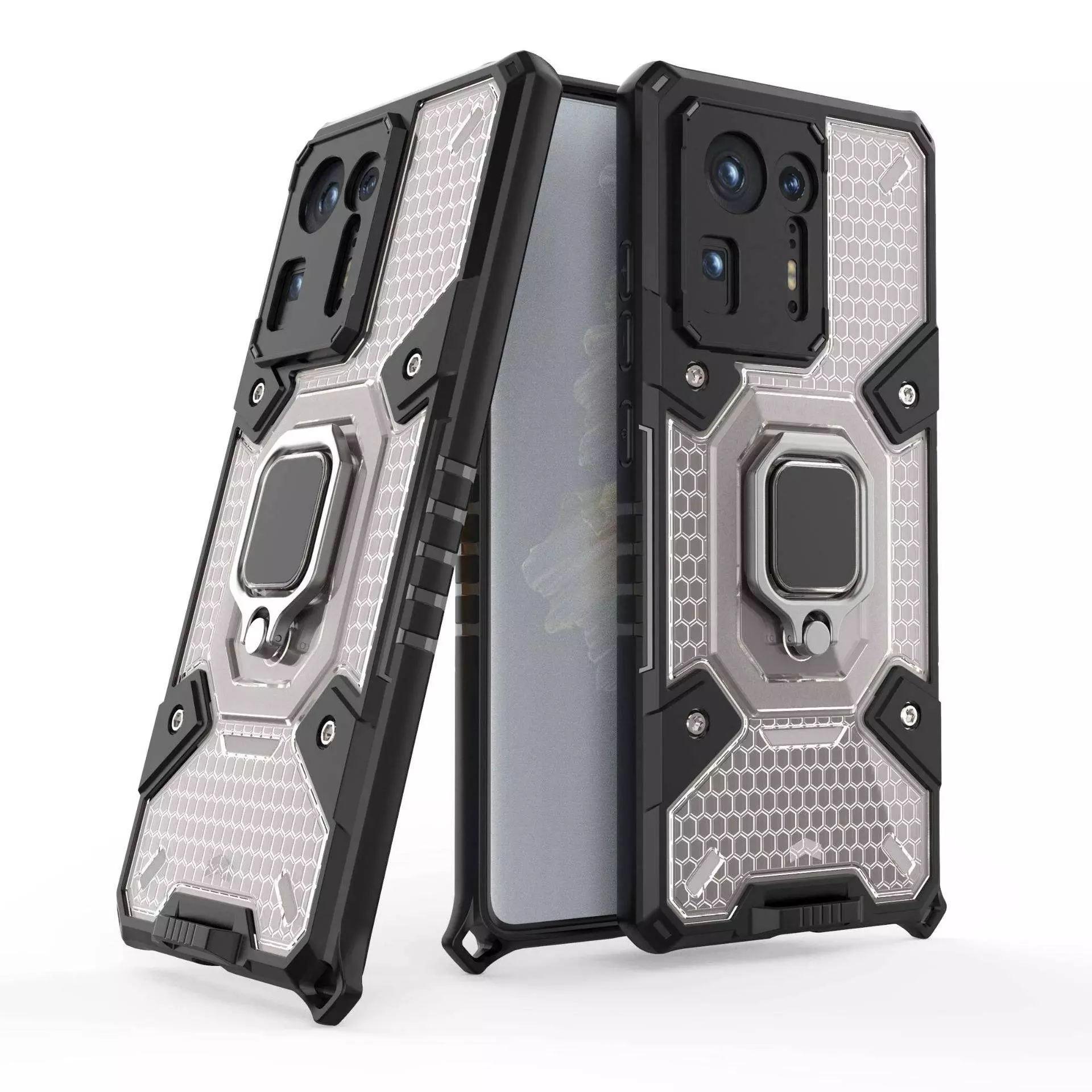 Чехол бампер для Xiaomi 13 Anomaly Ring Hybrid Grey (Серый)