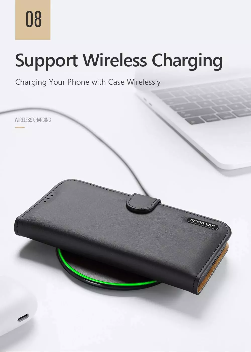 Чохол книжка для Samsung Galaxy S22 Ultra Dux Ducis Hivo Red (Червоний)