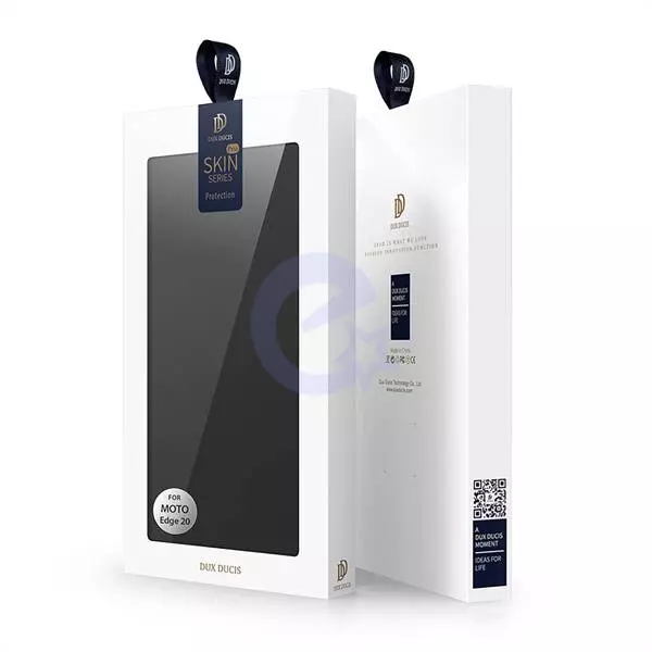 Чехол книжка для Motorola Edge 20 Pro Dux Ducis Skin Pro Black (Черный)