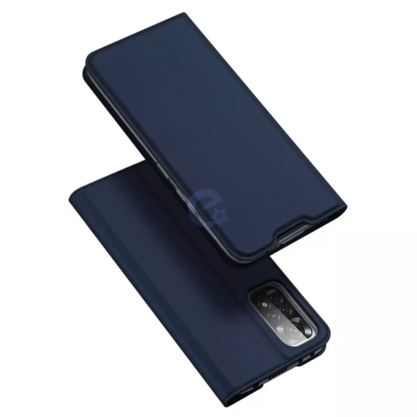 Чехол книжка для Xiaomi Redmi Note 11 Pro Plus 5G Dux Ducis Skin Pro Blue (Синий)