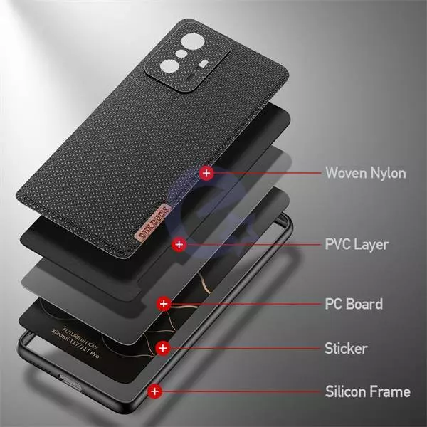 Чехол бампер для Xiaomi 11T / 11T Pro Dux Ducis Fino Black (Черный) Чехол бампер для Xiaomi 11T / 11T Pro Dux Ducis Fino Black (Черный)