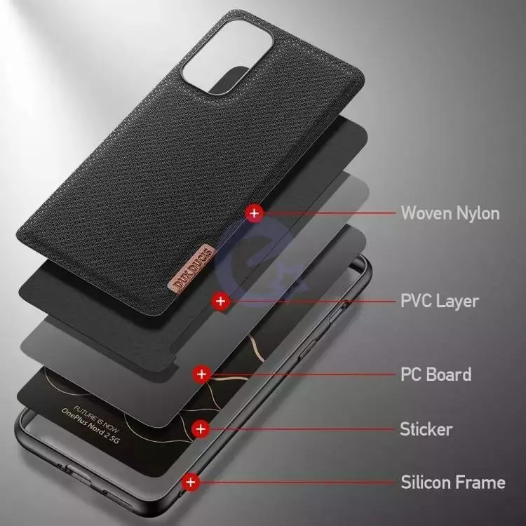 Чехол бампер для vivo V25e Dux Ducis Fino Soldier Green (Армейский Зеленый)