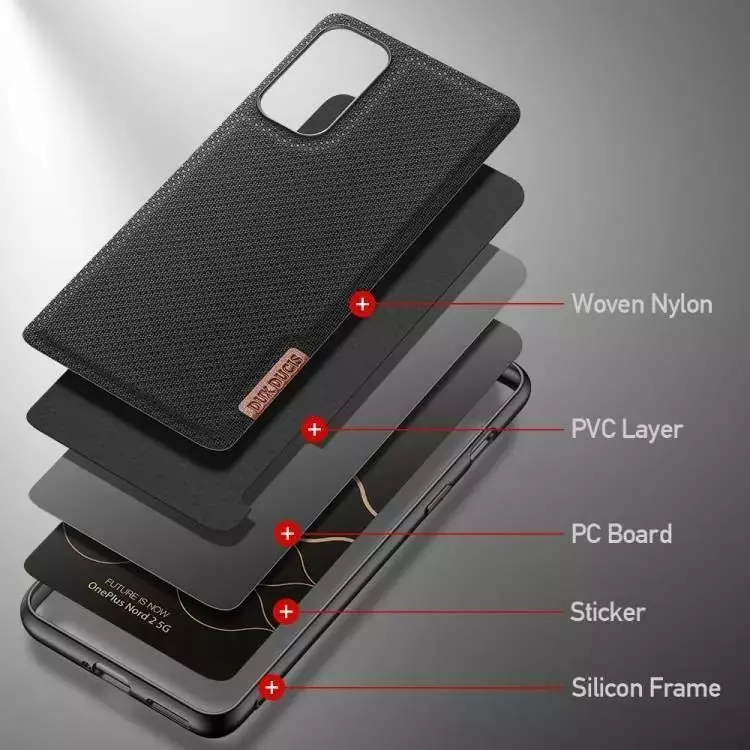 Чохол бампер для vivo V25 Pro Dux Ducis Fino Black (Чорний) Чохол бампер для vivo V25 Pro Dux Ducis Fino Black (Чорний)