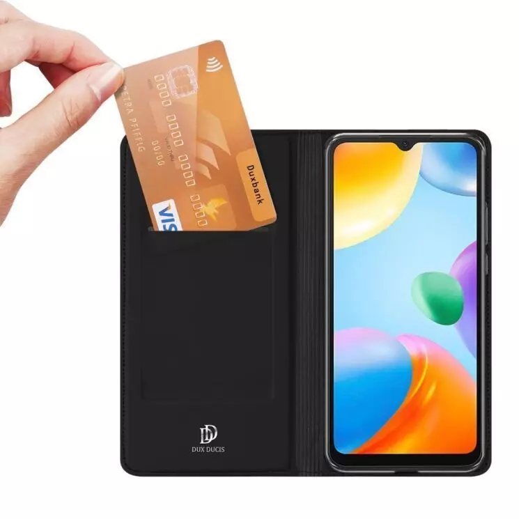 Чехол книжка для vivo V25 Pro Dux Ducis Skin Pro Gold (Золотой)