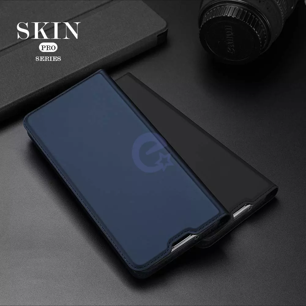 Чехол книжка для Motorola Moto G Stylus 5G Dux Ducis Skin Pro Blue (Синий)
