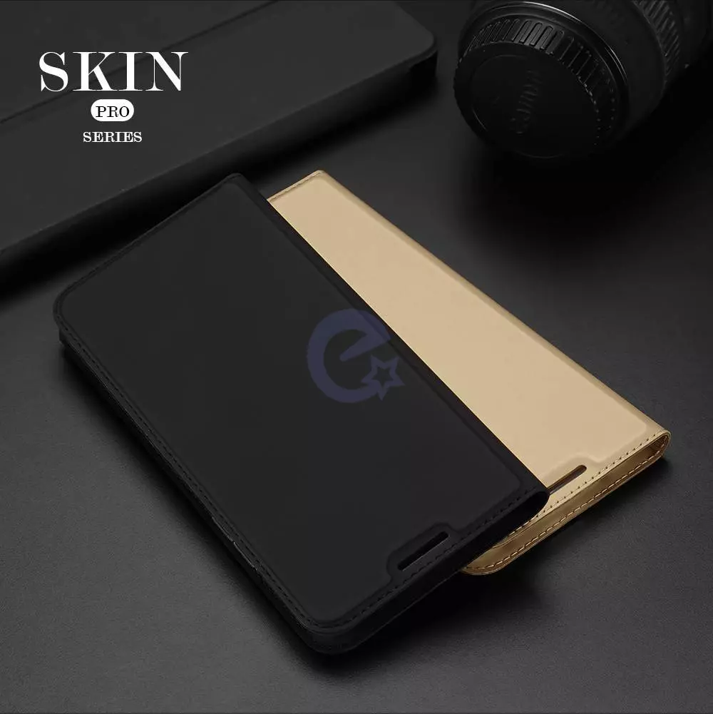 Чехол книжка для Samsung Galaxy M33 Dux Ducis Skin Pro Gold (Золотой)