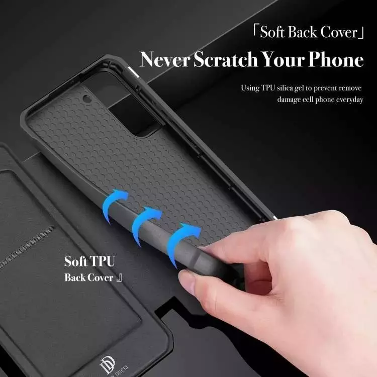 Чохол книжка для Samsung Galaxy S23 Plus Dux Ducis Skin X Black (Чорний)