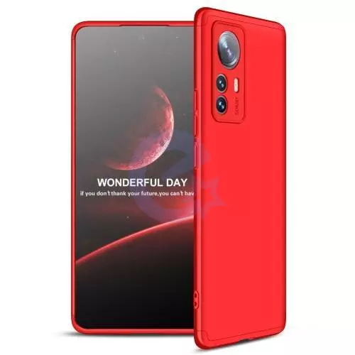 Ультратонкий чохол бампер для Xiaomi 12 / 12S / 12X GKK Dual Armor Red (Червоний) Ультратонкий чохол бампер для Xiaomi 12 / 12S / 12X GKK Dual Armor Red (Червоний)