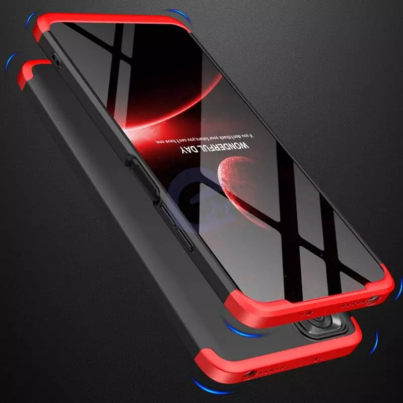 Ультратонкий чехол бампер для Xiaomi Redmi Note 11 Pro Plus 5G GKK Dual Armor Red (Красный)