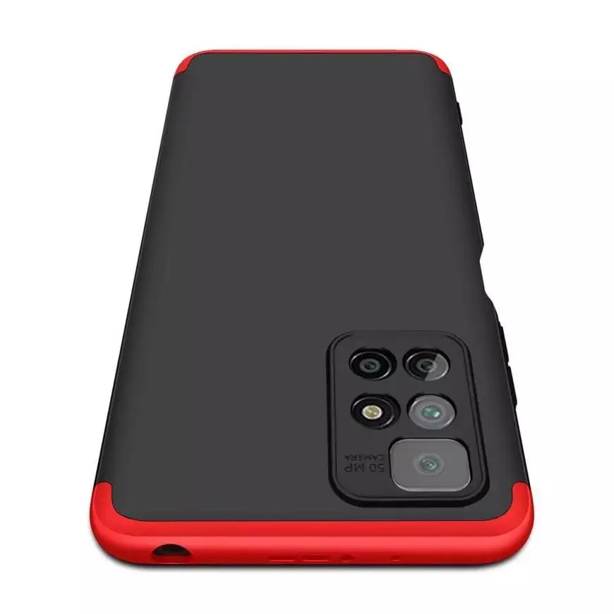 Ультратонкий чехол бампер для Xiaomi Poco M4 Pro GKK Dual Armor Blue (Синий)