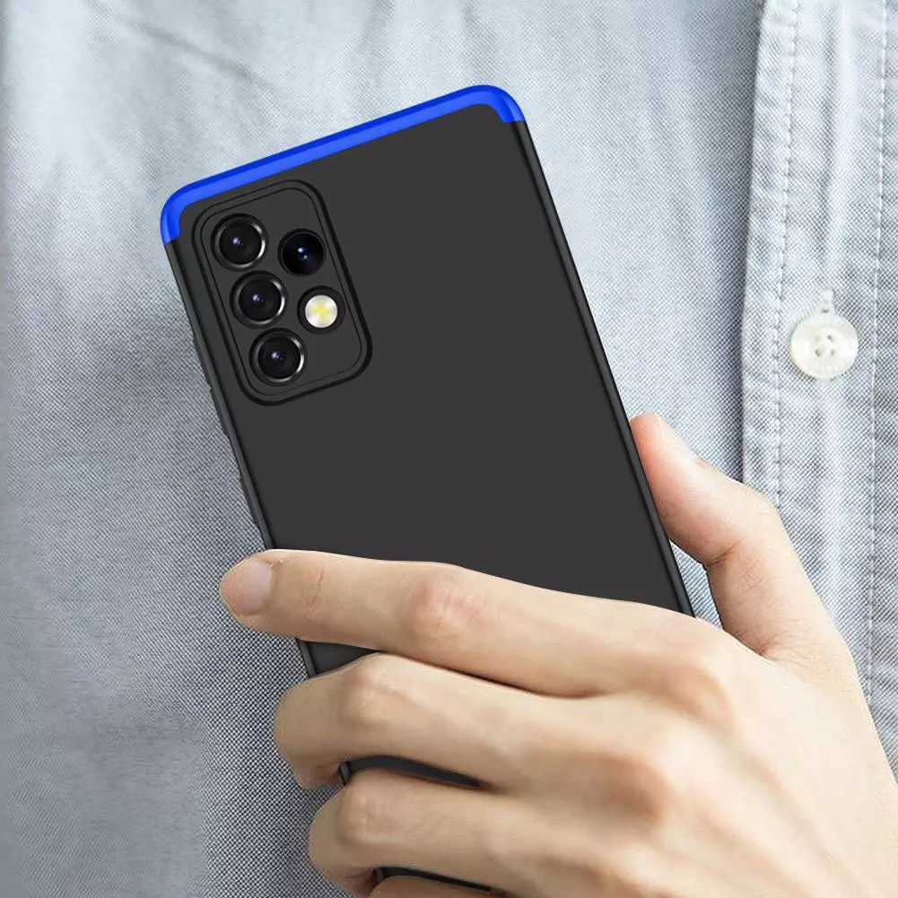 Ультратонкий чохол бампер для Motorola Moto G22 / E32 GKK Dual Armor Black / Silver (Чорний / Сріблястий)