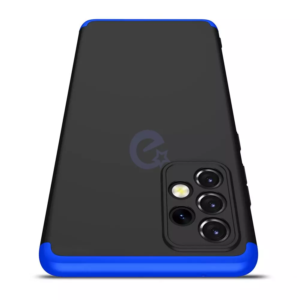 Ультратонкий чохол бампер для Samsung Galaxy A23 5G / Galaxy A23 GKK Dual Armor Black / Silver (Чорний / Сріблястий)