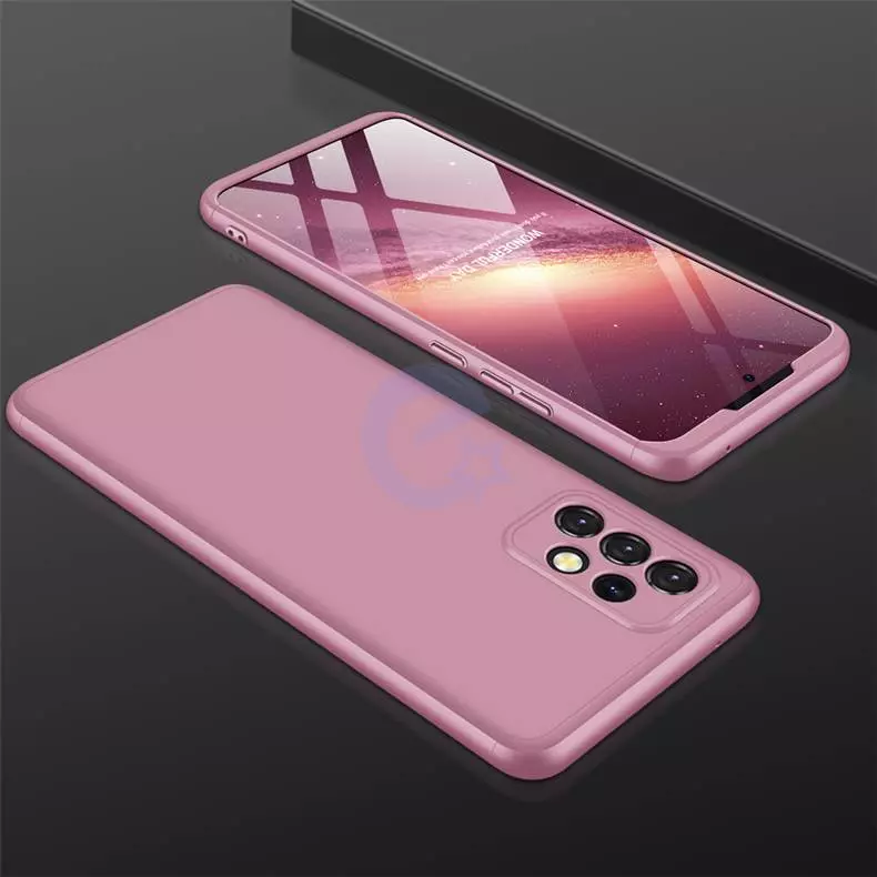 Ультратонкий чехол бампер для Samsung Galaxy A33 5G GKK Dual Armor Rose Gold (Розовое Золото)