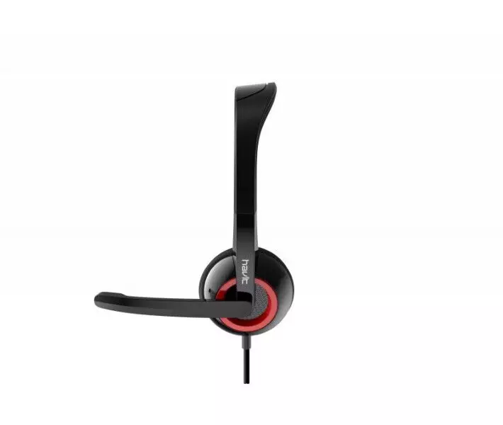 Навушники HAVIT HV-H202d Black/Red (Чорний/Червоний)