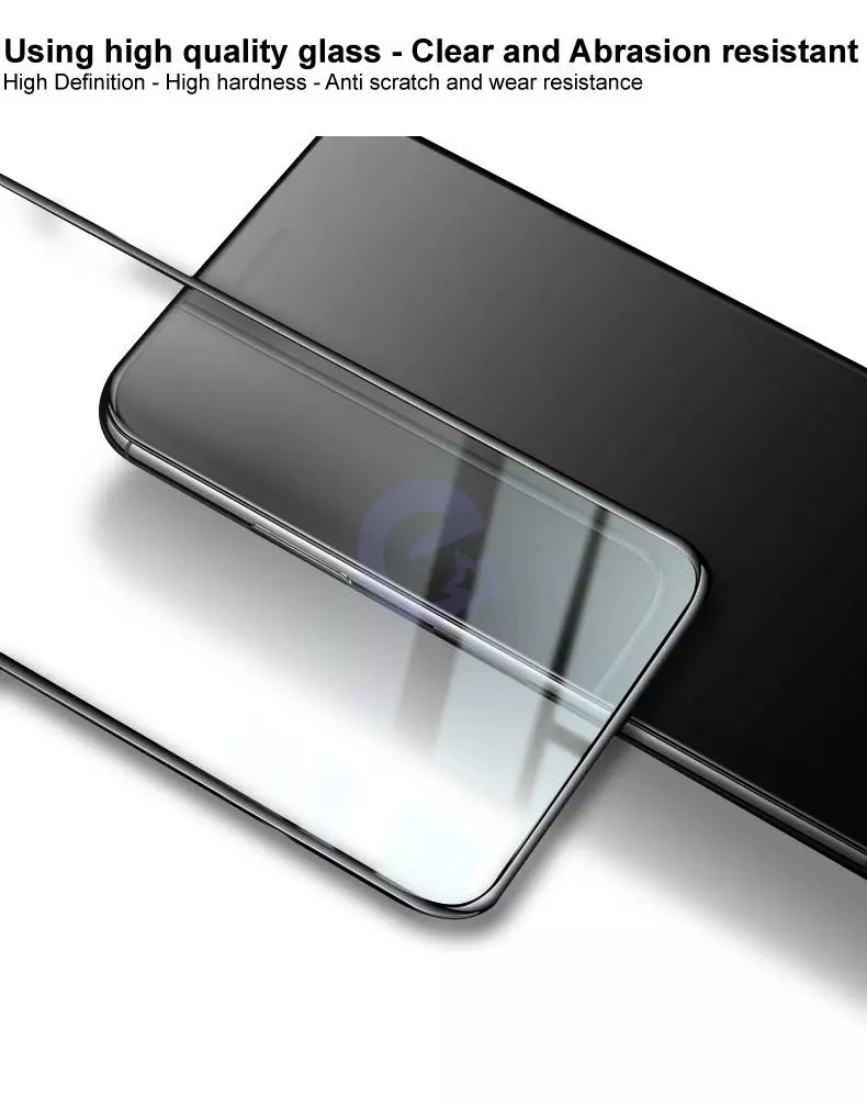 Защитное стекло для Motorola Edge 20 / Edge 20 Pro Imak Full Cover Glass Pro+ Black (Черный)