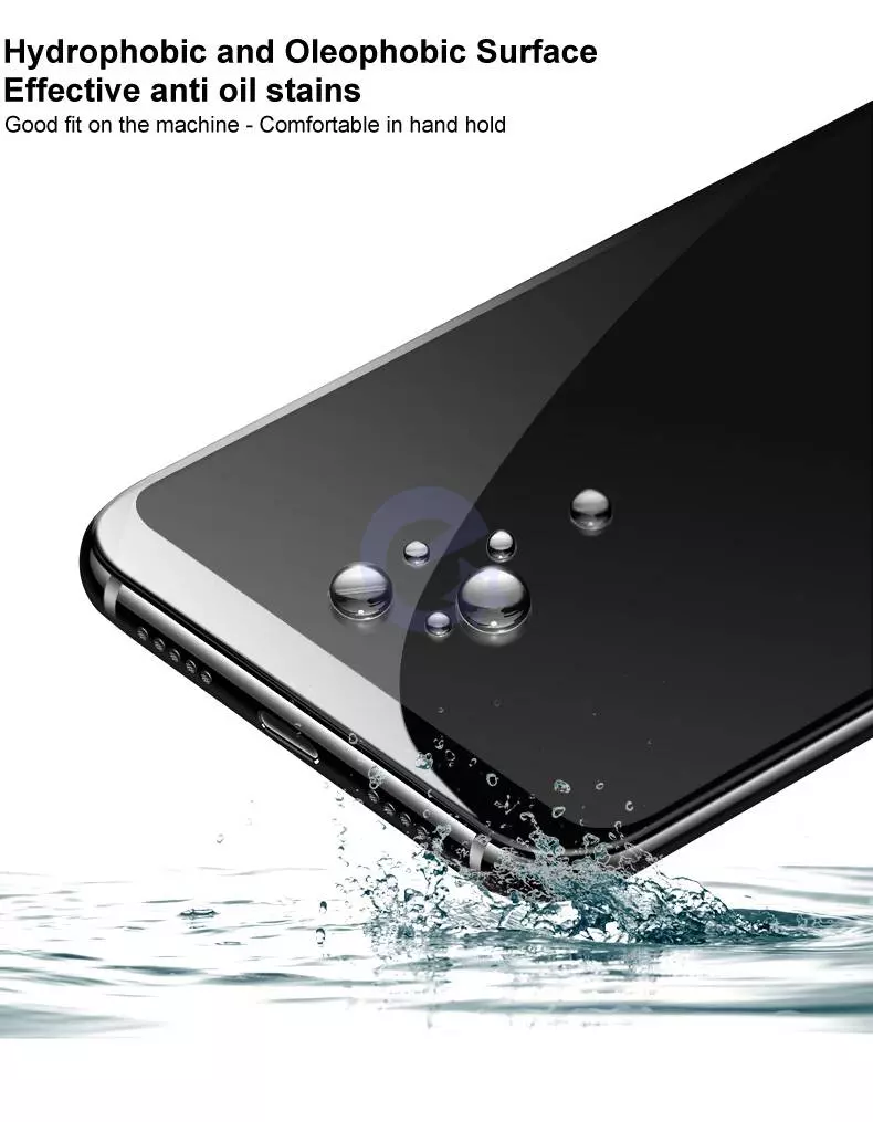 Защитное стекло для Motorola Edge 20 / Edge 20 Pro Imak Full Cover Glass Pro+ Black (Черный)