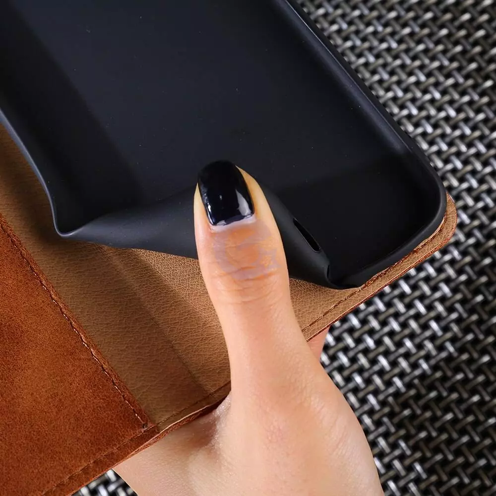 Чехол книжка для Motorola Moto G50 5G idools Retro Brown (Коричневый)