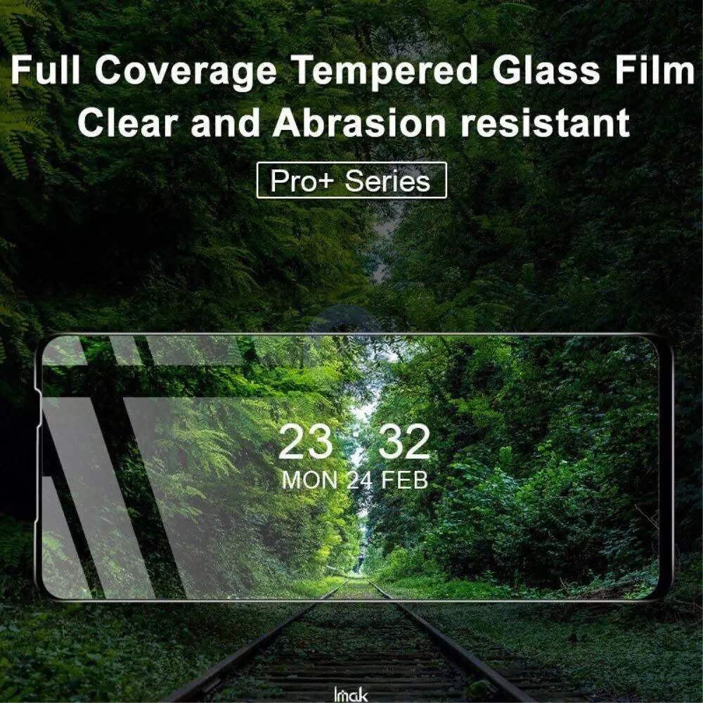 Защитное стекло для Motorola Moto G31 / G41 Imak Full Cover Glass Pro+ Black (Черный)