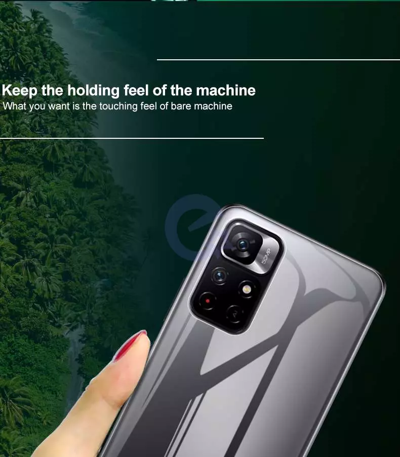 Защитная пленка для Xiaomi Poco X4 NFC Imak Hydrogel Back (зищита задней панели) Transparent (Прозрачный)