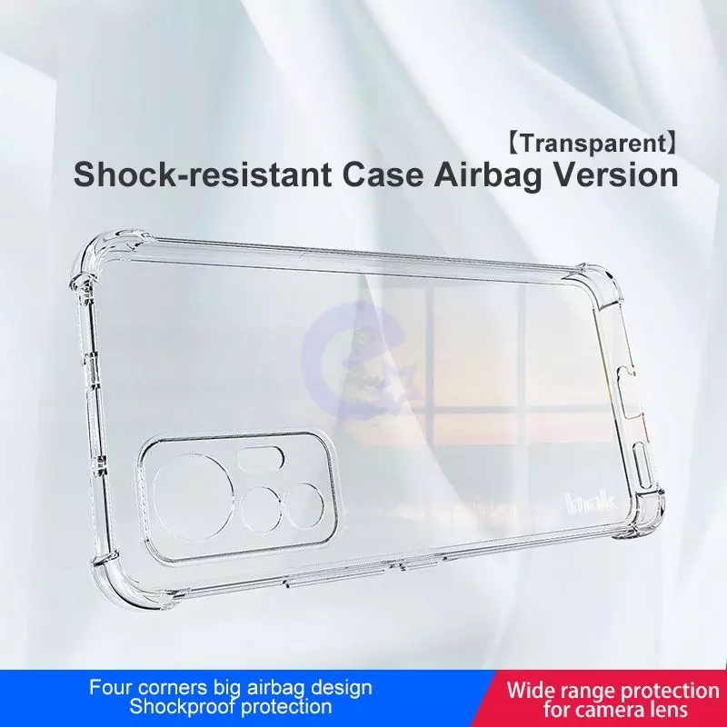 Противоударный чехол бампер для Infinix Note 12 G96 Imak Shock Transparent (Прозрачный)