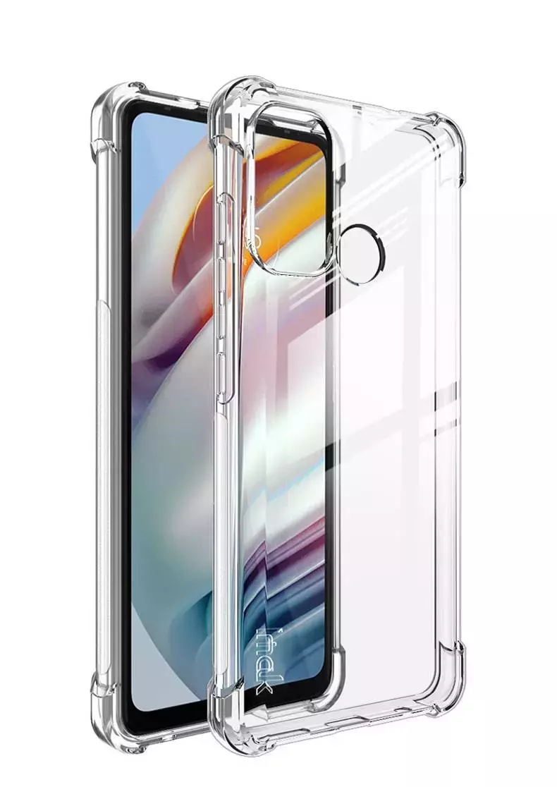 Протиударний чохол бампер для Motorola Moto G62 5G Imak Shock Transparent (Прозорий)
